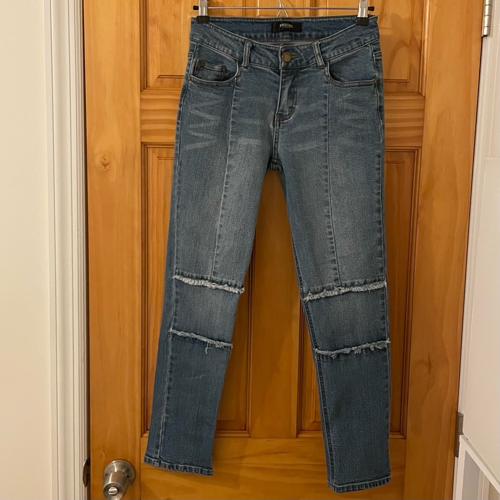 Black Label Distressed Jeans